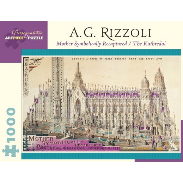 Katedra, A.G.Rizzoli,1935 (1000el.) - Sklep Art Puzzle